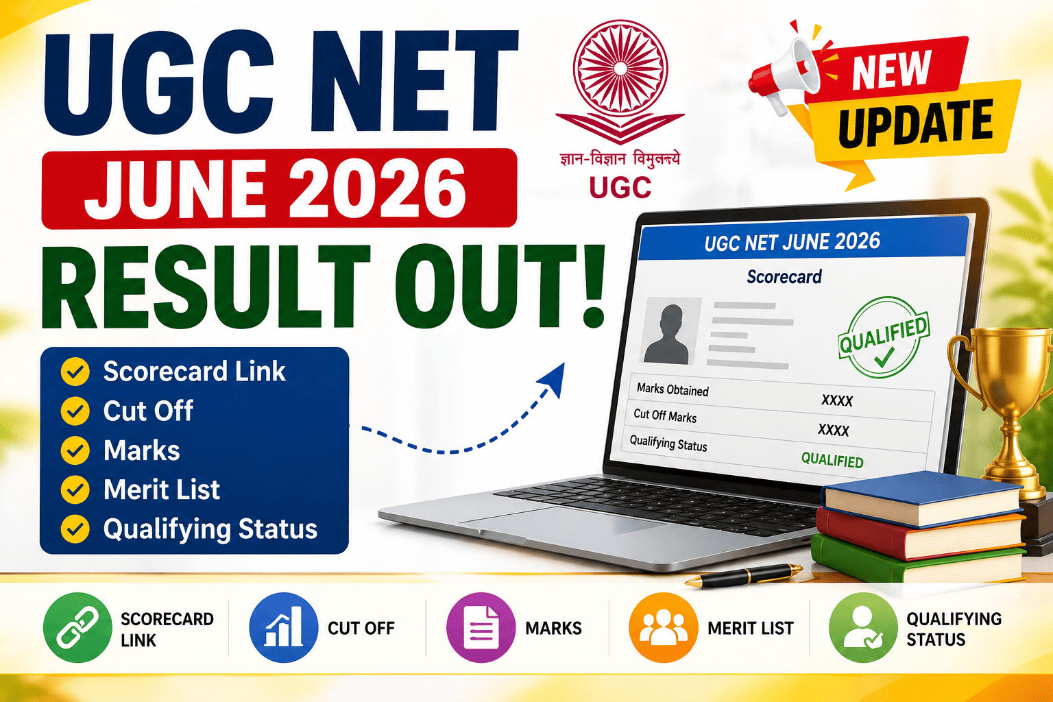 UGC NET June 2026 Result Image
