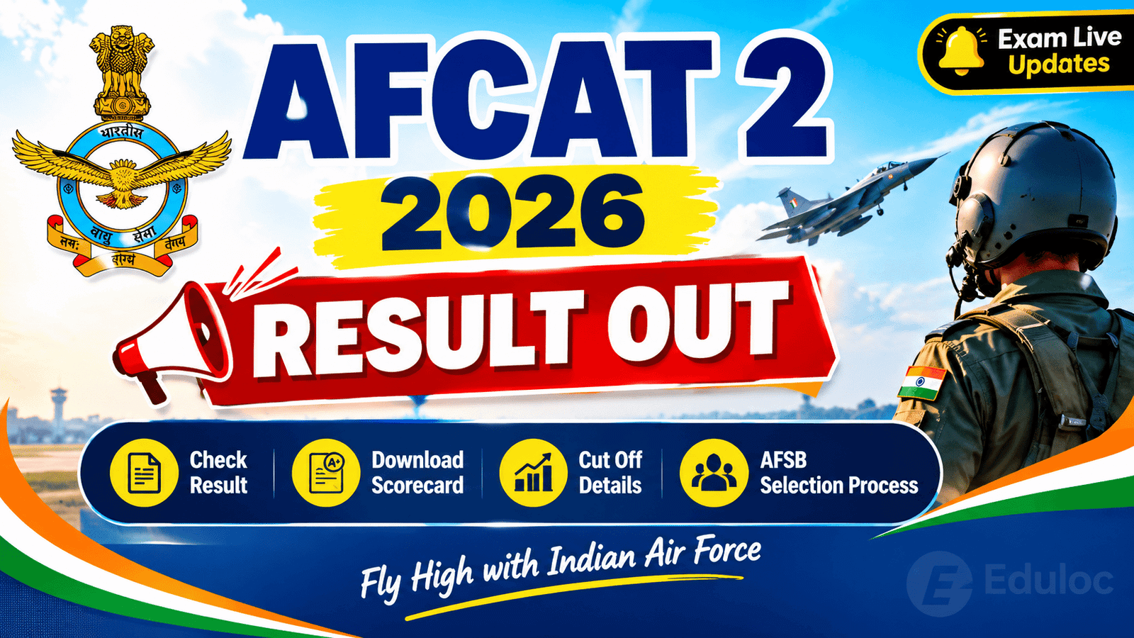 AFCAT 2 2026 Result Out
