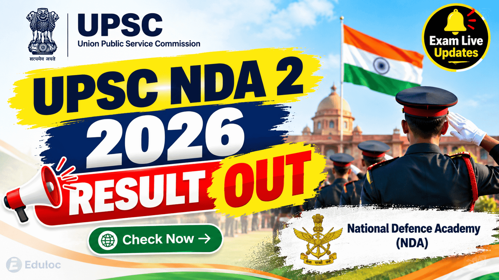 UPSC NDA 2 2026 Result